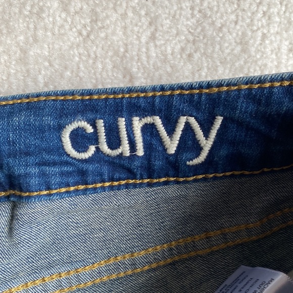 SLINK denim jean shorts (size 14) - NWT - Picture 3 of 5
